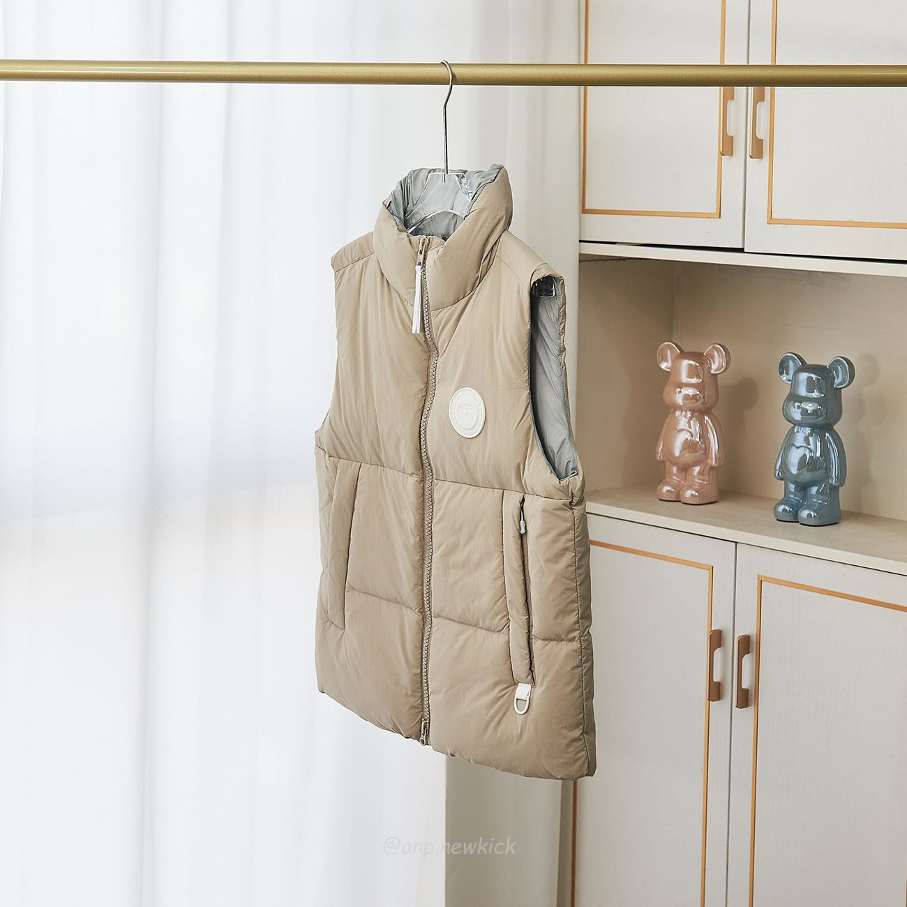 Canada Goose Everett Quilted Recycled Nylon Gilet Brown (7) - www.newkick.vip